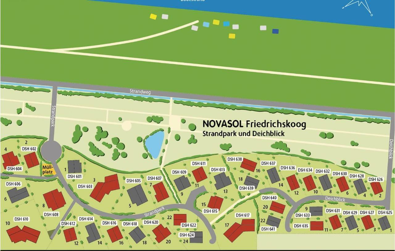 Villa Friedrichskoog-Deichblick 9 Exterior foto